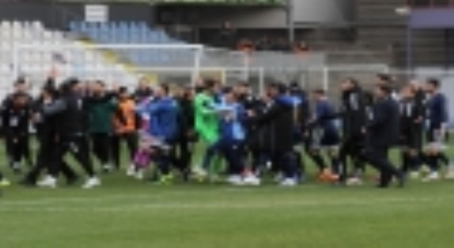 Ankara Keçiörengücü - Erzurumspor FK maçında kavga çıktı