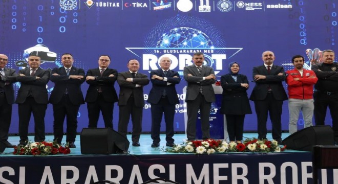 16. Uluslararası MEB Robot Yarışması başladı