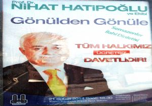 Hatipoğlu Erzurum’a geliyor