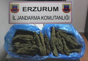 Yolcu otobüsünde 30 kilo esrar ele geçirildi