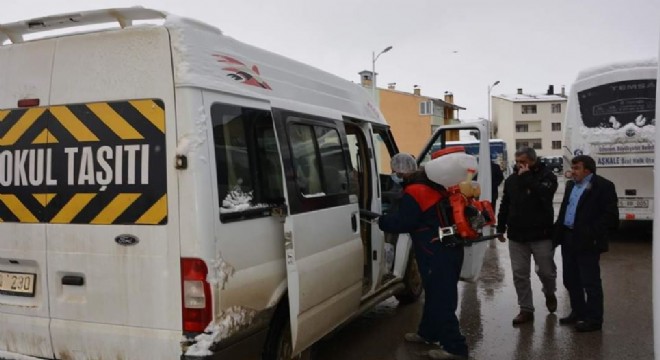 Aşkale Belediyesi dezenfeksiyona yoğunlaştı