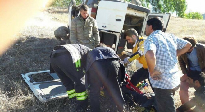 Aşkale’de trafik kazası: 9 yaralı