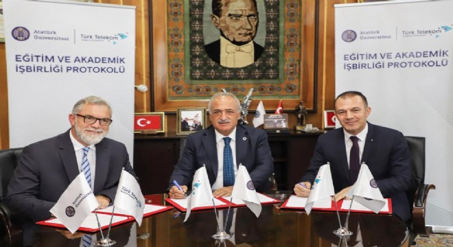 Atatürk Üniversitesi ile Türk Telekom’dan iş birliği