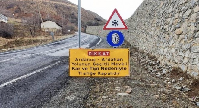 Bu yol kış boyunca ulaşıma kapatılacak