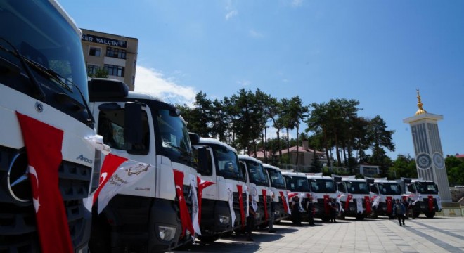 Büyükşehir'den 19. Hizmet filosu