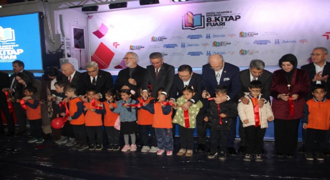 Doğu Anadolu Erzurum 8. Kitap Fuarı törenle açıldı