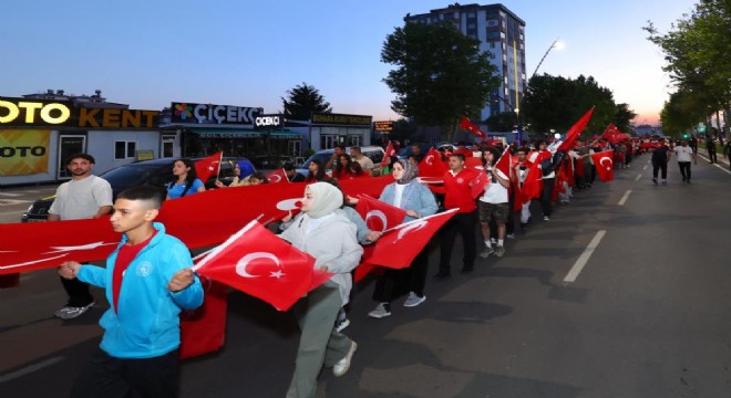 Doğu Anadolu’da yürekler milli coşkuda buluştu