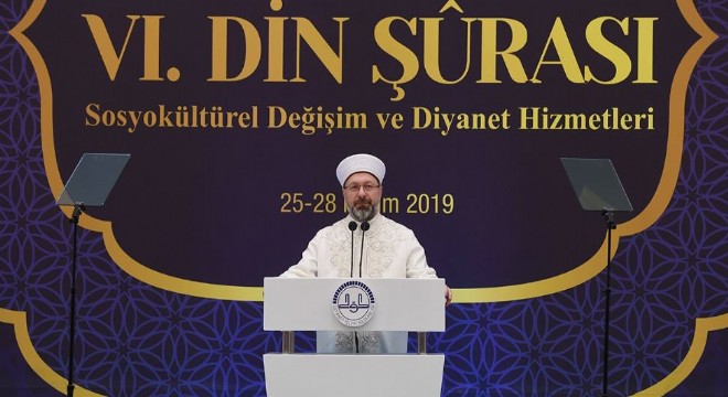 Erbaş,  6. Din Şûrası  kararlarını açıkladı
