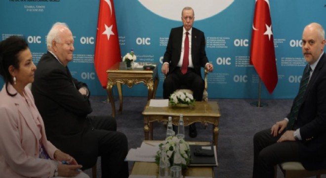 Erdoğan Moratinos’u kabul etti