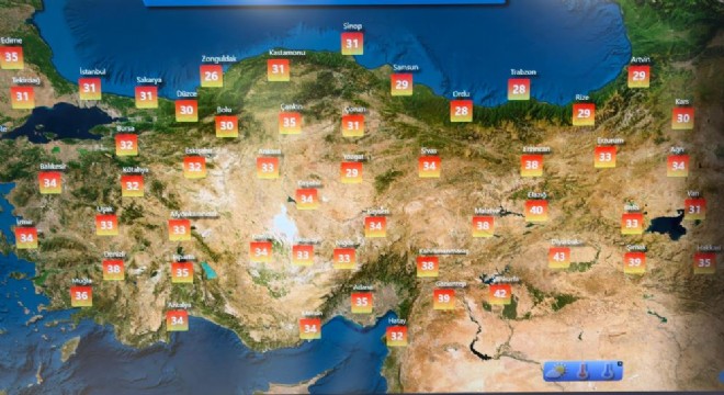 Erzurum 33 dereceyi görecek