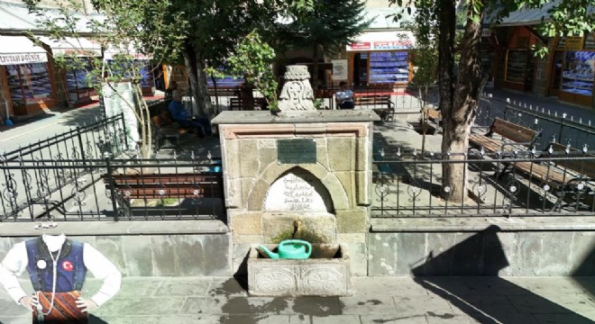 Erzurum un tarihi çeşmeleri belgesel kayıtta