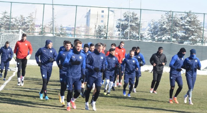 Erzurumspor GS maçına odaklandı
