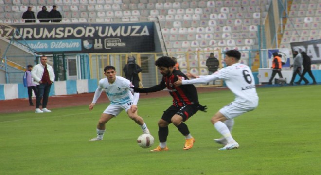 Erzurumspor kupaya veda etti: 0 - 3
