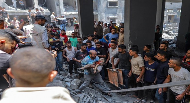 Gazze'de can kaybı 55 bin 432’ye yükseldi