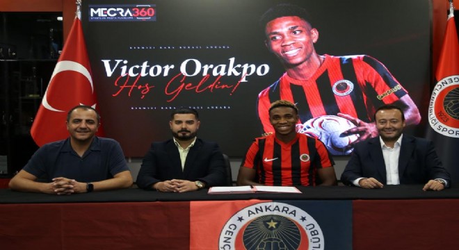 Gençlerbirliği Victor Orakpo'yu duyurdu
