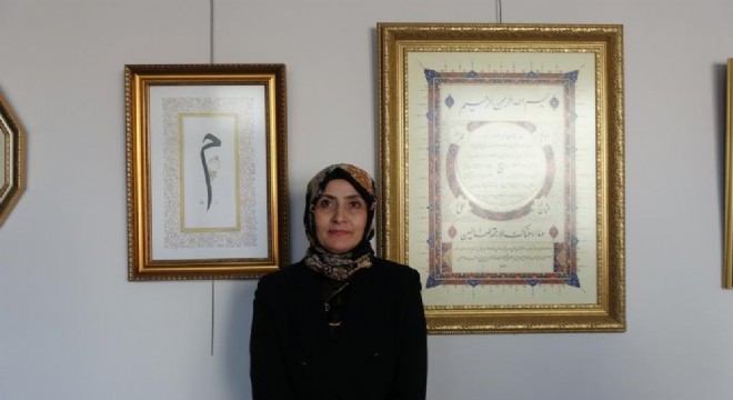 Hayali olan sergiyi 49 yaşında açtı