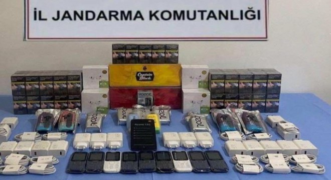 Jandarma’dan gümrük kaçakçılığı operasyonu