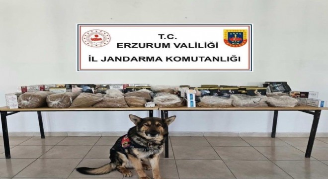Jandarma dan kaçak tütün operasyonu