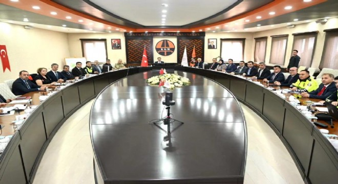 Karayolu Trafik Güvenliği Stratejisi İl Yürütme Kurulu toplandı