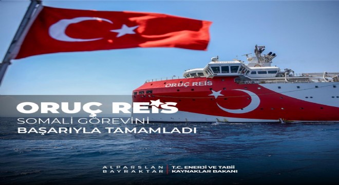Oruç Reis Somali denizlerinde
