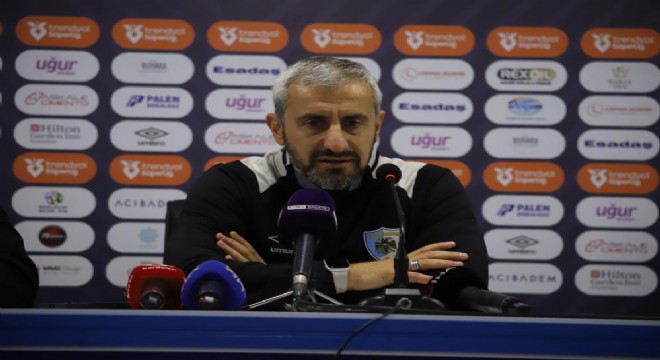 Özbalta'dan özeleştiri