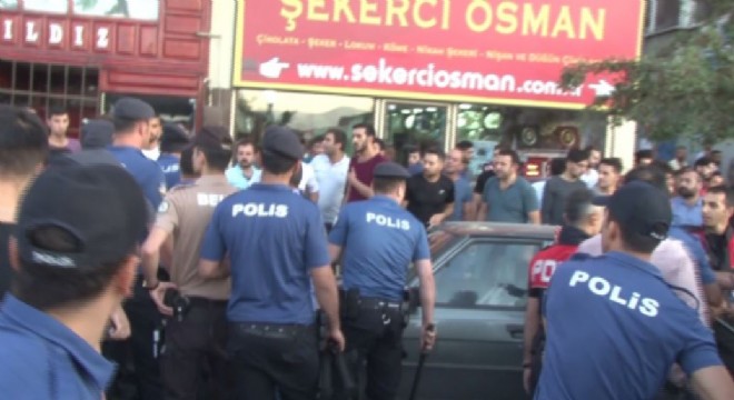 Polis kavgayı büyümeden önledi