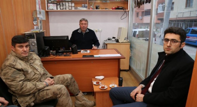 Polis ve Jandarma’dan Gazetecilere ziyaret