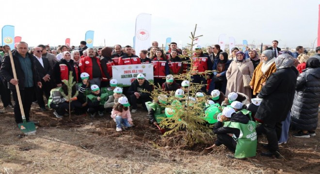 Şahidimiz toprak, imzamız fidan, sevdamız Yeşil Vatan
