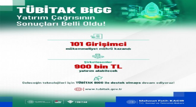 TÜBİTAK BİGG sonuçları açıklandı