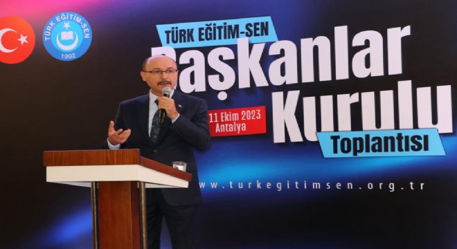 Türk Eğitim-Sen’den ‘bir maaş ikramiye’ talebi