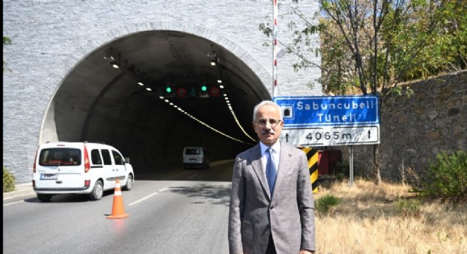 Uraloğlu tünel yatırımlarını paylaştı