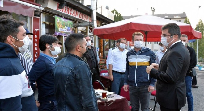 Vali Memiş’ten, maske, mesafe, hijyen denetimi