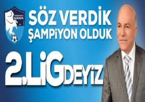 Sekmen: ‘Şampiyonluk sözümüzü de tuttuk’