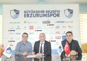 Erzurumspor sponsorunu buldu