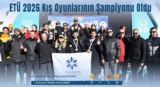 ETÜ 2026 kış oyunlarının şampiyonu oldu
