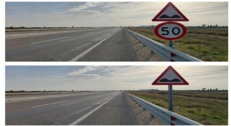 58 bin 246 adet trafik levhası kaldırıldı