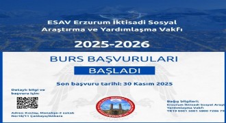 ESAV'dan Erzurumlu öğrencilere burs