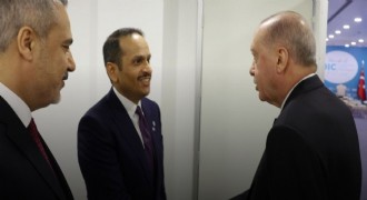 Erdoğan Al Sani’yle görüştü