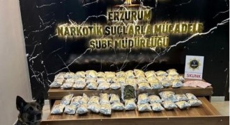 Erzurum’da uyuşturucu operasyonu: 1 tutuklama