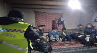 Jandarmadan göçmen operasyonu