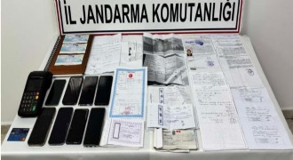 Jandarmadan tefecilik operasyonu: 8 gözaltı