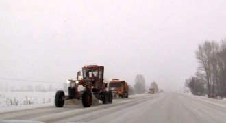Kızıldağ ve Sakaltutan beyaza büründü