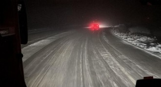 Kop'ta tipi ulaşımı aksattı