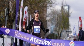 Öztürk Büyük Atatürk Koşusunda 1. oldu