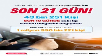 Son 21 gün, süre uzatılmayacak