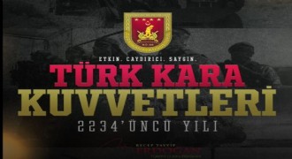 Türk Kara Kuvvetleri 2234'üncü gurur yılında