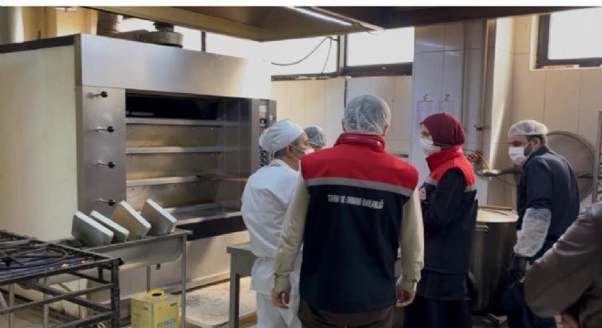 120 gıda işletmesi denetimden geçti