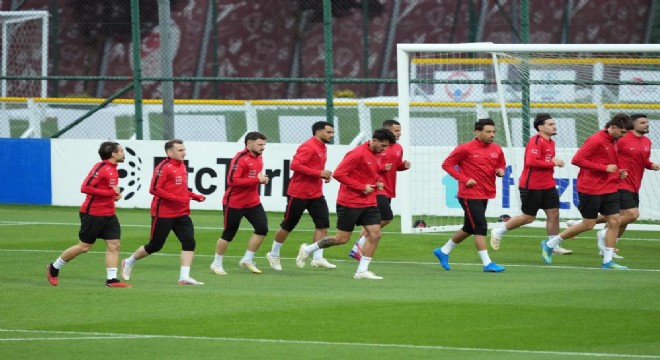 A Milli Takım, Belçika maçı hazırlıklarına başladı
