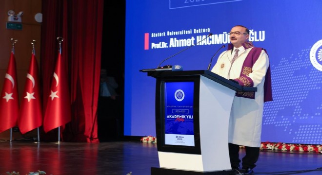 ATAUNİV'de ilk dersi Özkaya verdi