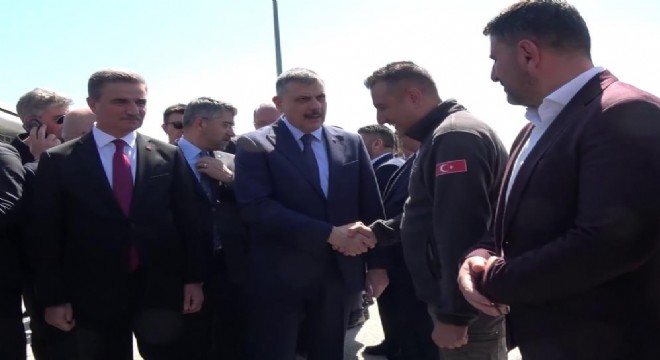 Bakan Çiftçi Erzurum da